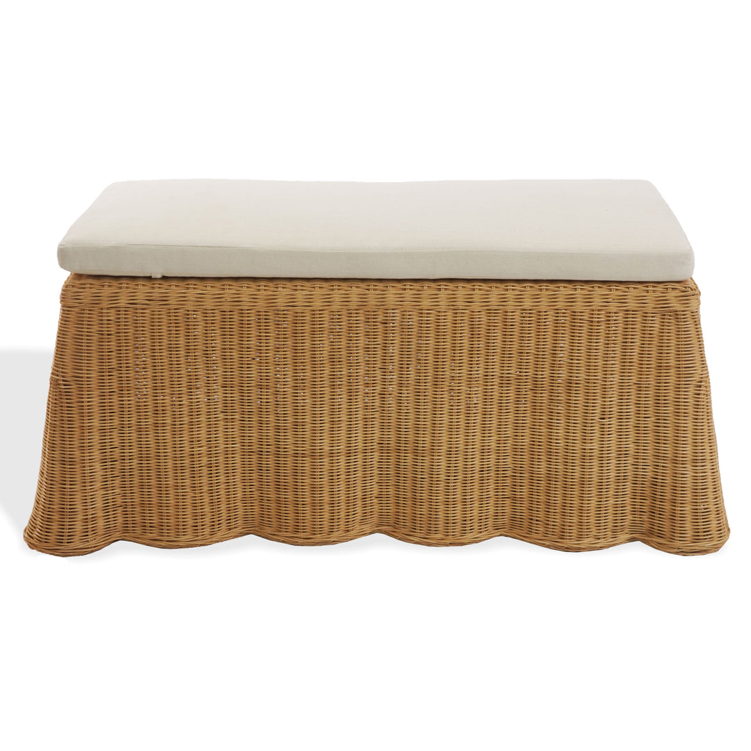 SwayLiving Hylda Rattan Bench
