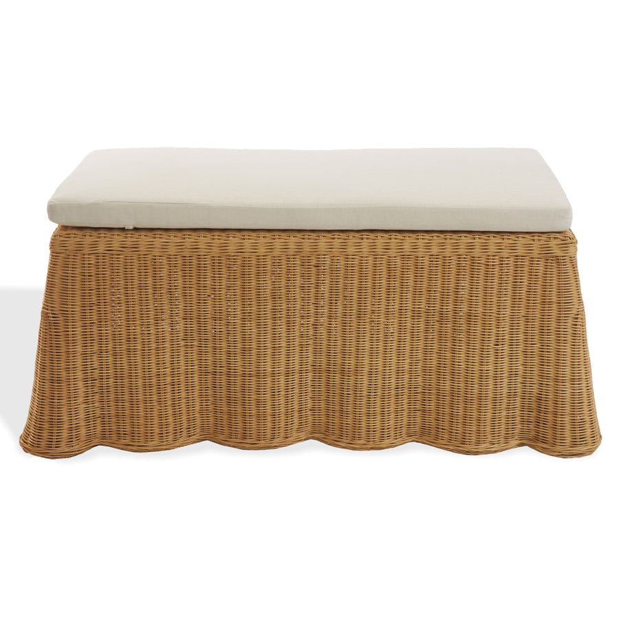 SwayLiving Hylda Rattan Bench