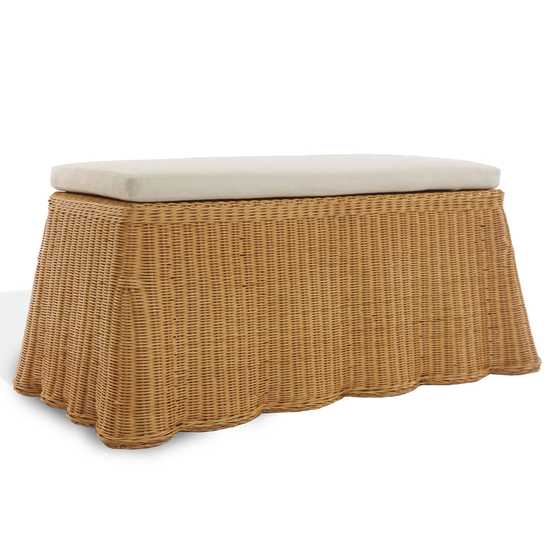 SwayLiving Hylda Rattan Bench