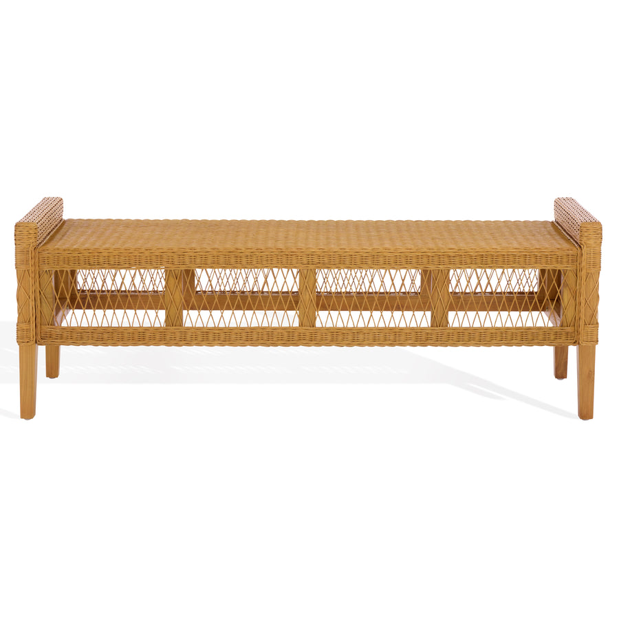 SwayLiving Jimmy Rattan Bench