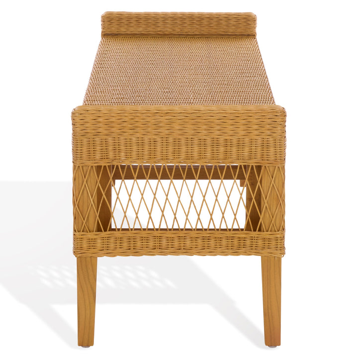 SwayLiving Jimmy Rattan Bench