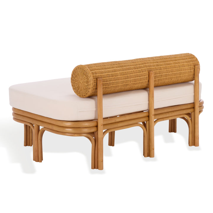 SwayLiving Fowley Rattan Bench