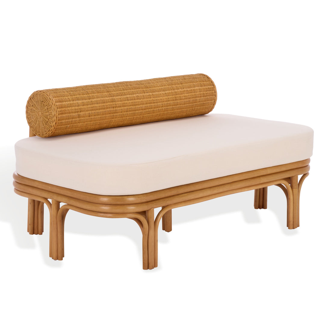 SwayLiving Fowley Rattan Bench