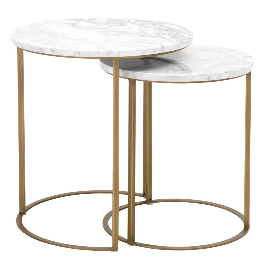 Carrera Round Nesting Accent Table - SwayLiving