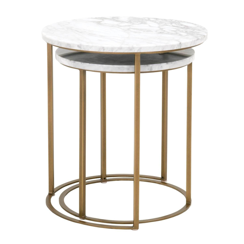 Carrera Round Nesting Accent Table - SwayLiving