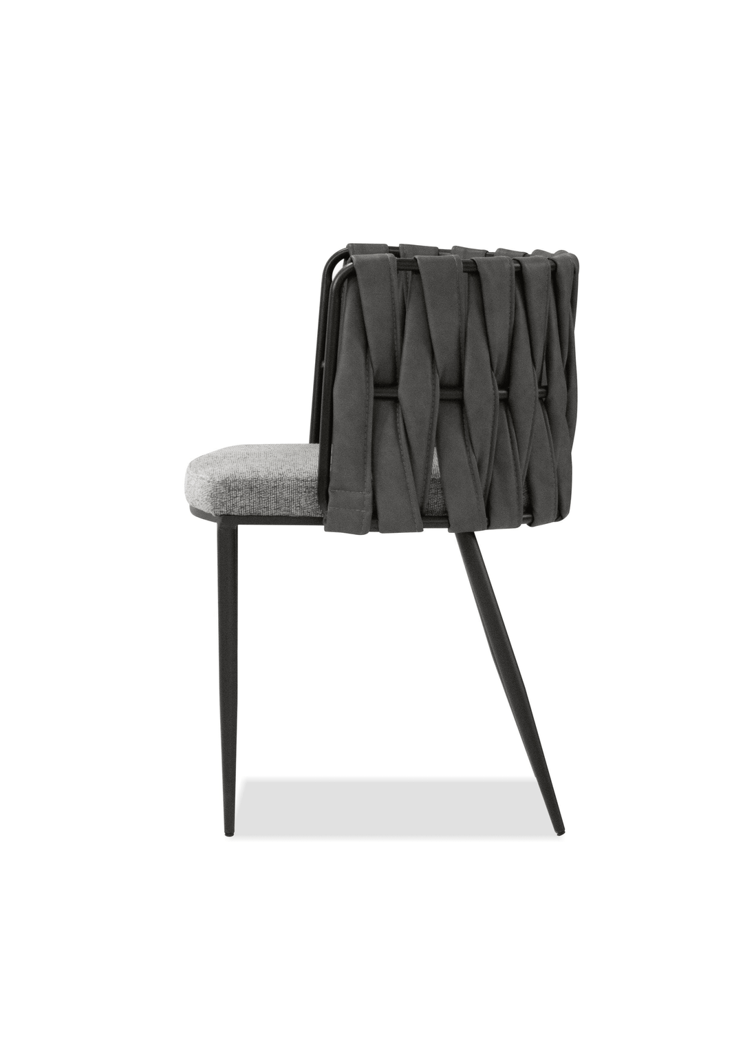 Sauvage Ultra Nubuck - Concrete Tweed Fabric Seat
