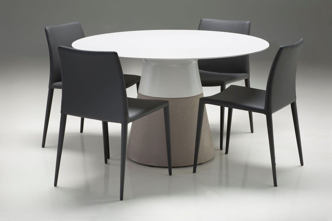 Grey Leatherette