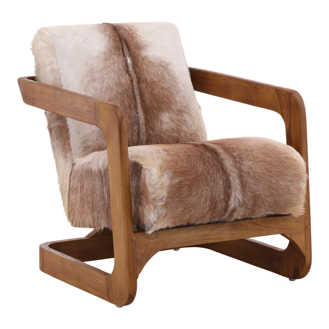 Bautisto Occasional Chair Brown - SwayLiving