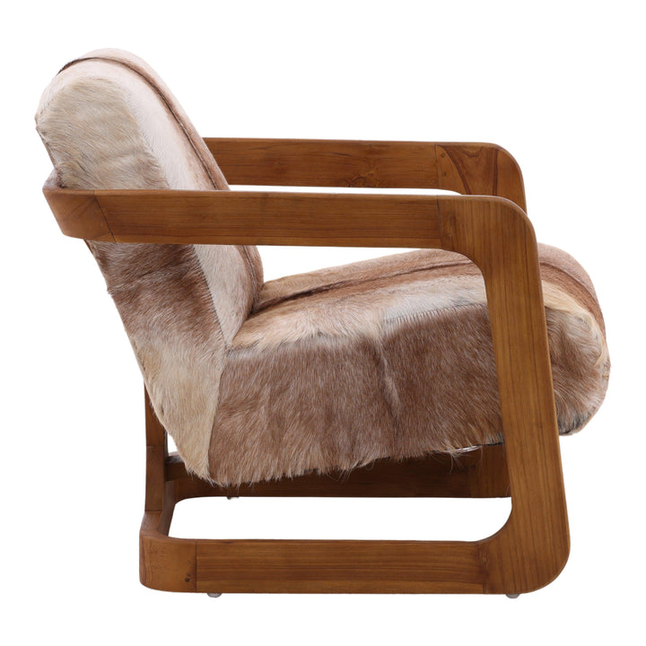 Bautisto Occasional Chair Brown - SwayLiving
