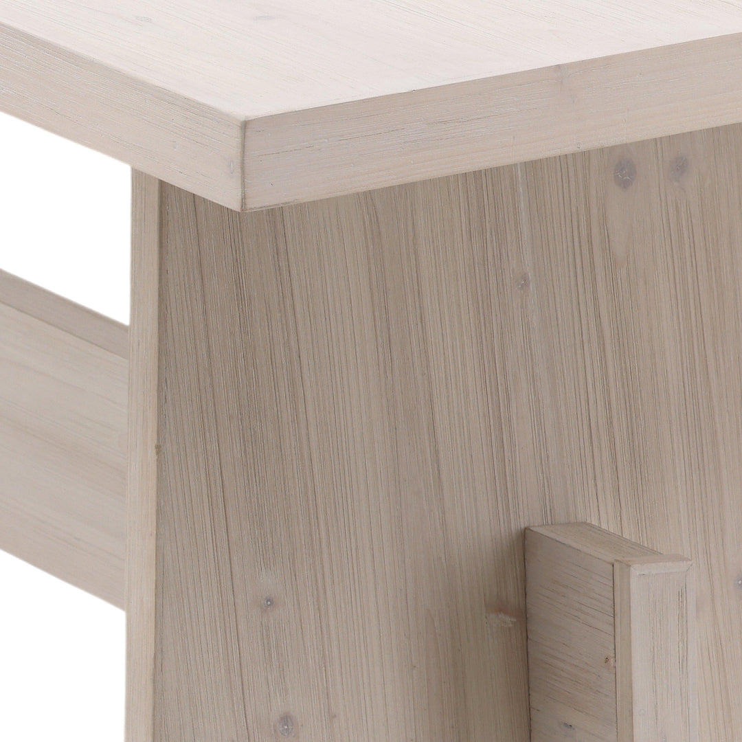 Fallon Dining Table Whitewash 95" - SwayLiving