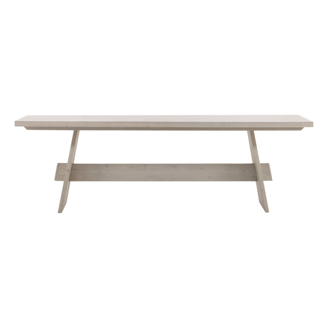 Fallon Dining Table Whitewash 95" - SwayLiving