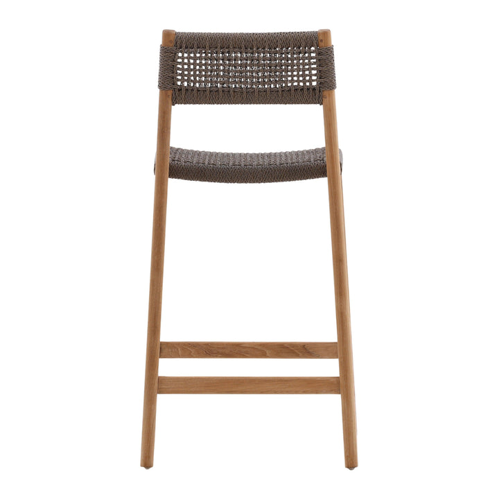 Isidro Outdoor Counter Stool Grey - SwayLiving