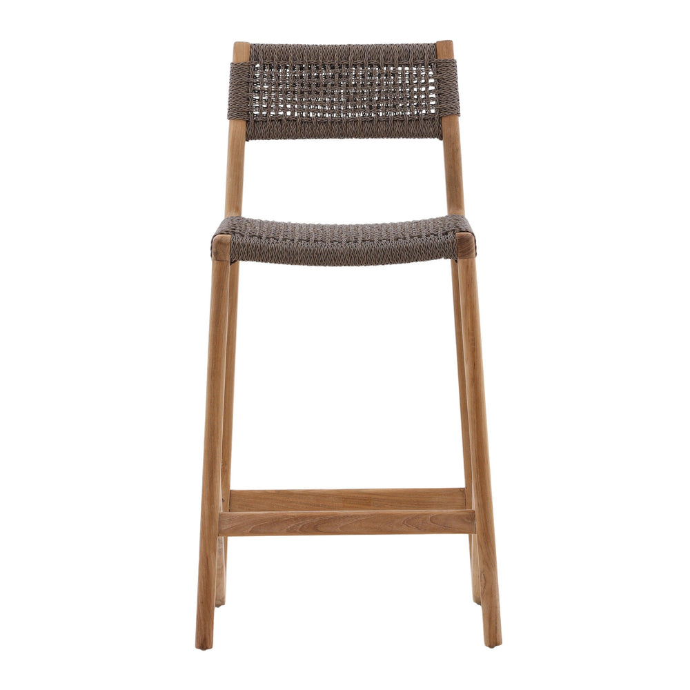 Isidro Outdoor Counter Stool Grey - SwayLiving