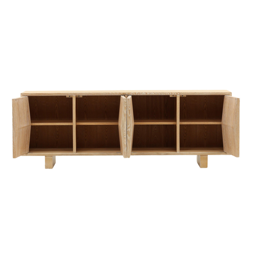 Xenia Sideboard Light Natural - SwayLiving