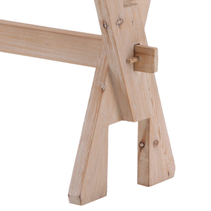 Anisa Console Table Greywash - SwayLiving