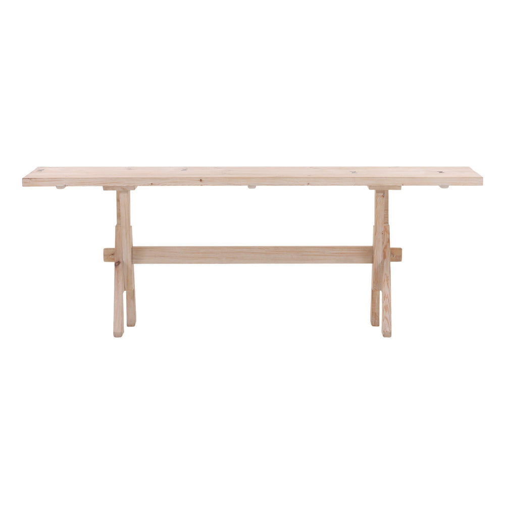 Anisa Console Table Greywash - SwayLiving
