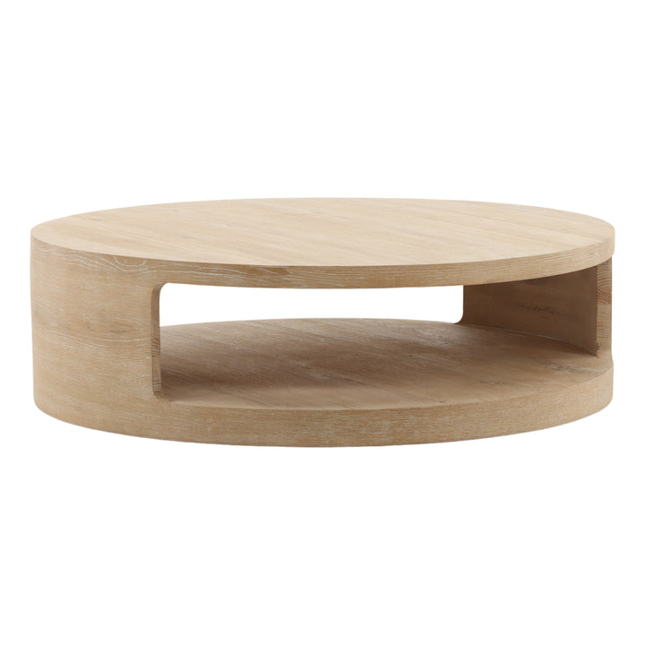 Hilairo Coffee Table Light Natural — Front Three-Quarter