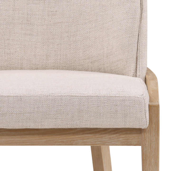 Jacqueline Dining Chair Off White - SwayLiving