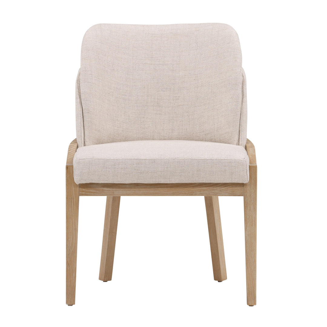 Jacqueline Dining Chair Off White - SwayLiving
