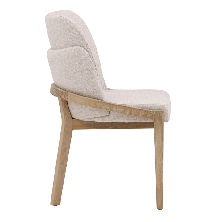 Jacqueline Dining Chair Off White - SwayLiving