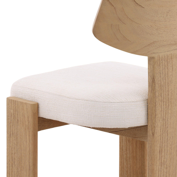 Iain Dining Chair Set of 2 Natural - SwayLiving