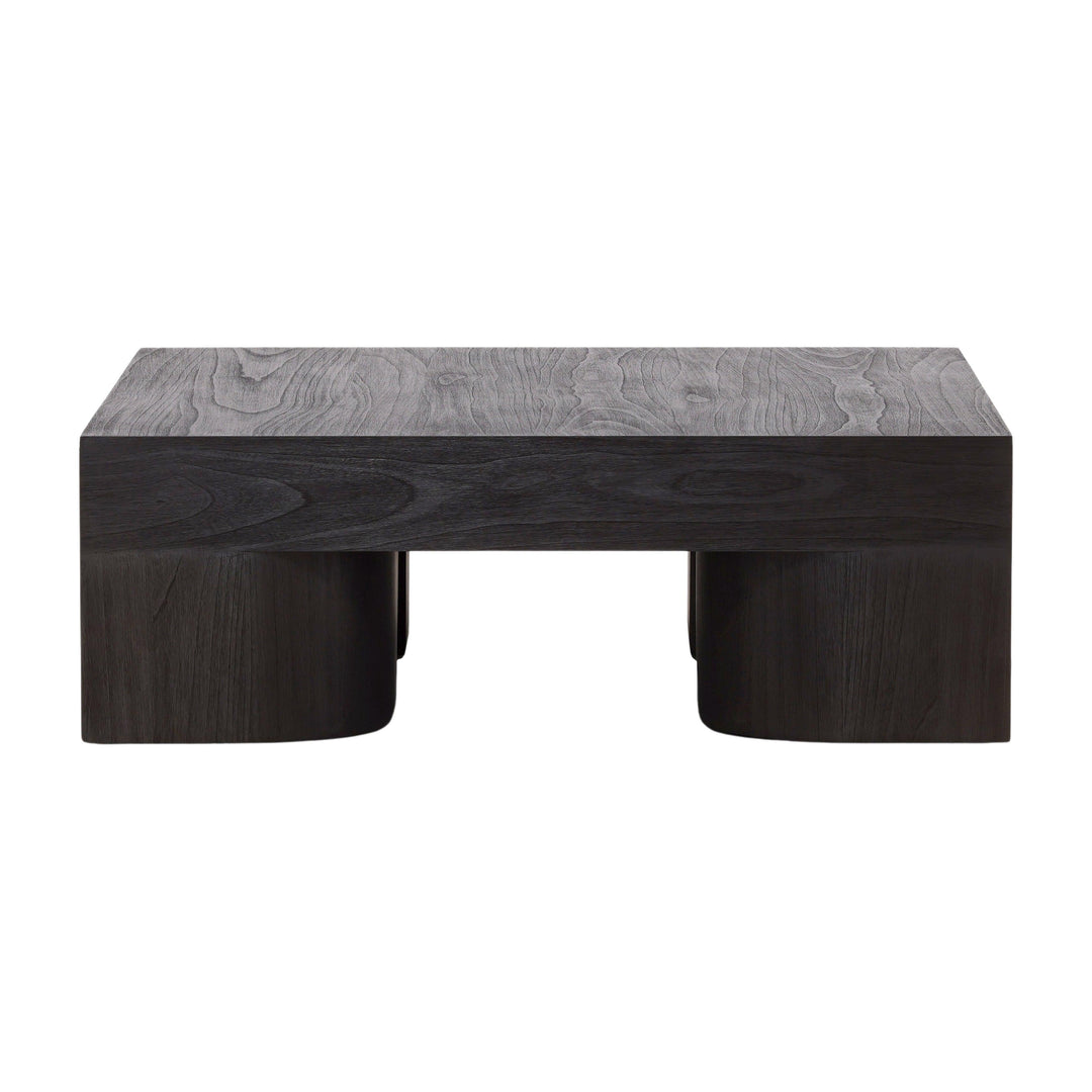 Junaid Coffee Table Dark Brown - SwayLiving