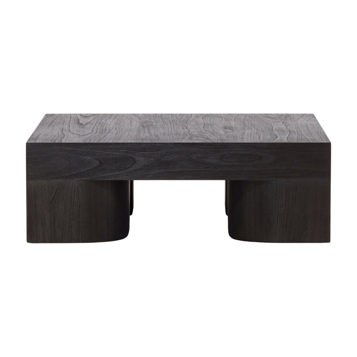 Junaid Coffee Table Dark Brown - SwayLiving