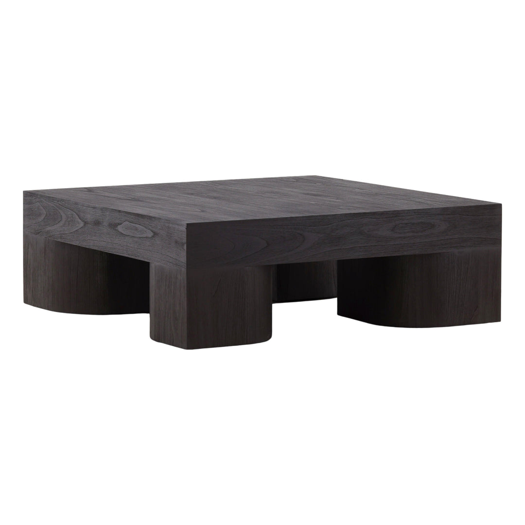 Junaid Coffee Table Dark Brown - SwayLiving
