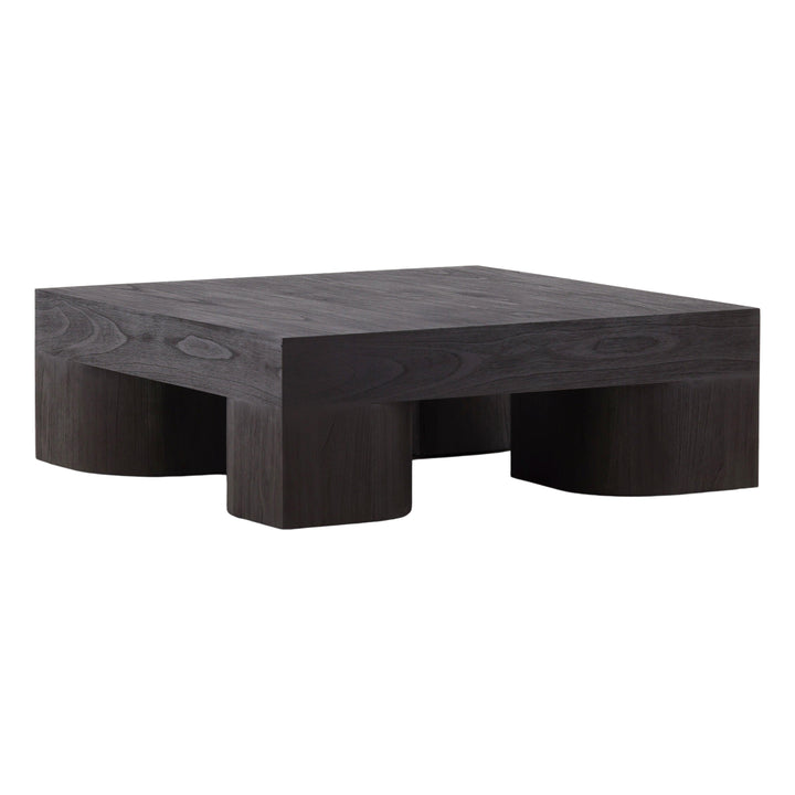 Junaid Coffee Table Dark Brown - SwayLiving