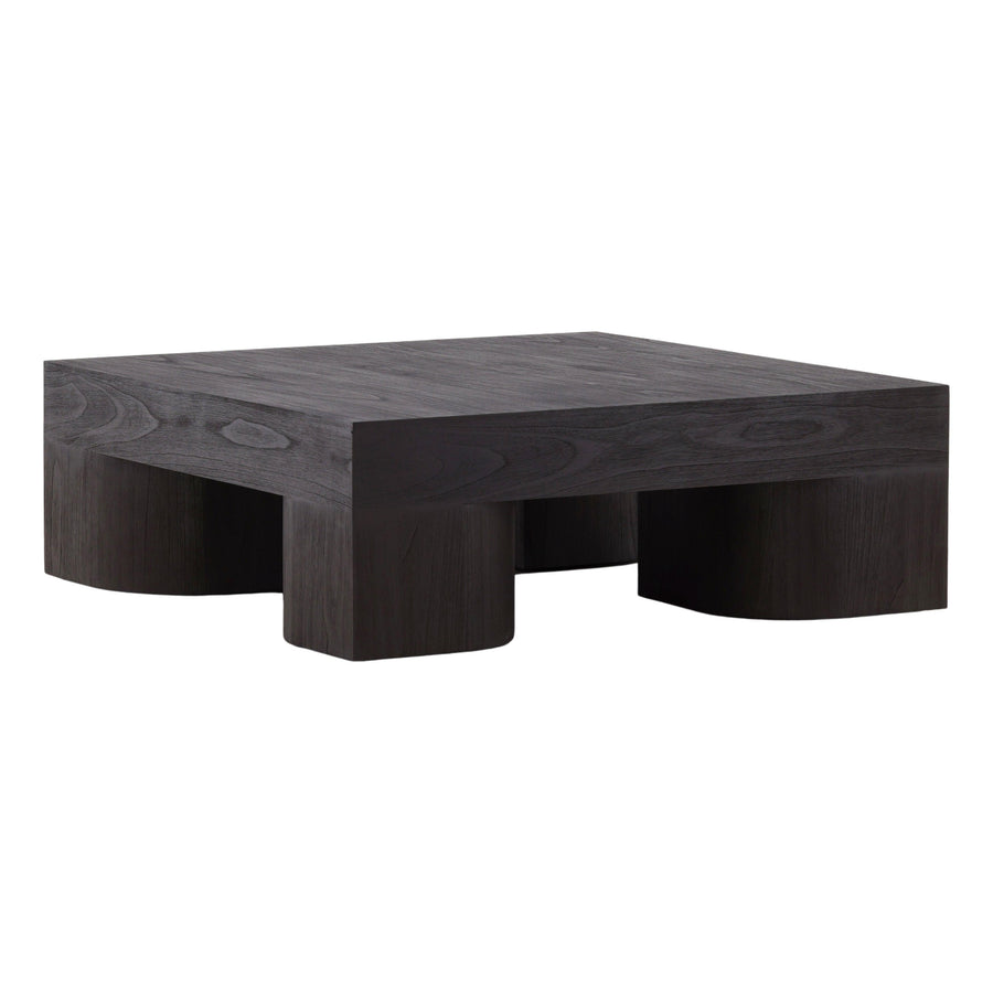 Junaid Coffee Table Dark Brown - SwayLiving