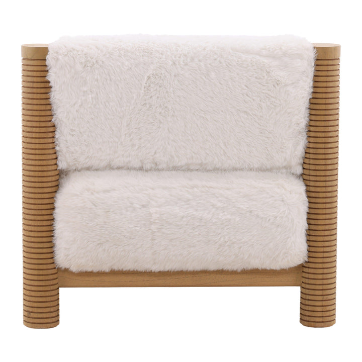 Felisse Occasional Chair Ivory - SwayLiving