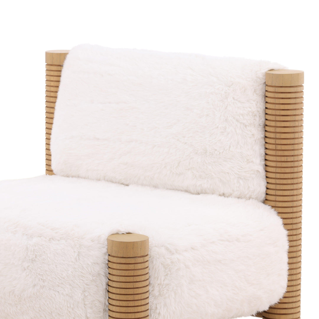 Felisse Occasional Chair Ivory - SwayLiving