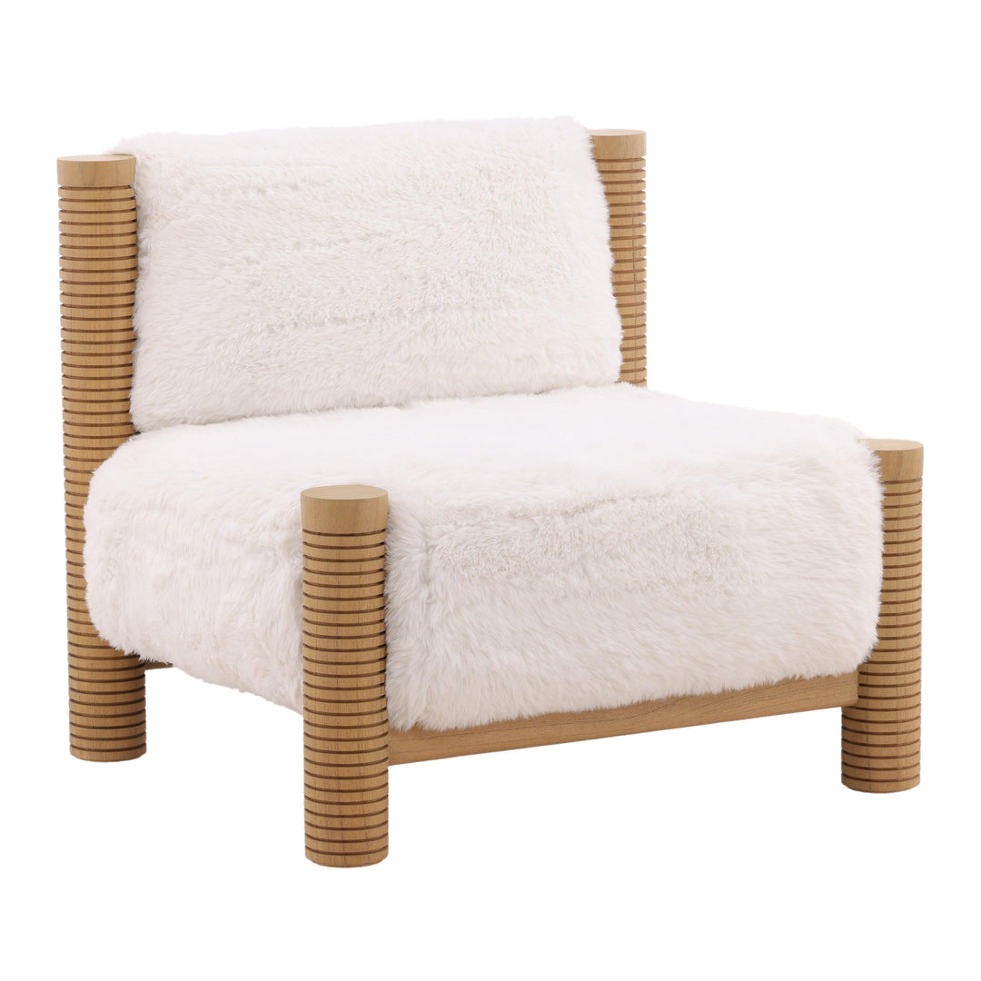 Felisse Occasional Chair Ivory - SwayLiving