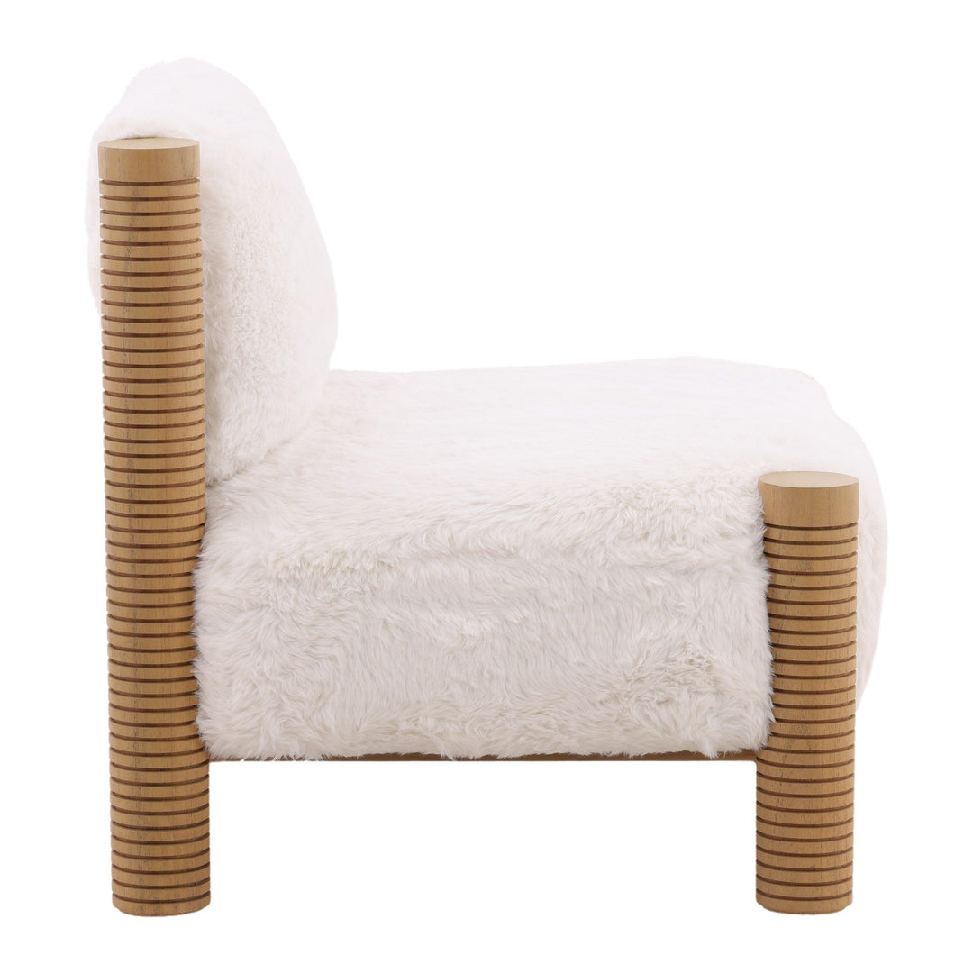 Felisse Occasional Chair Ivory - SwayLiving
