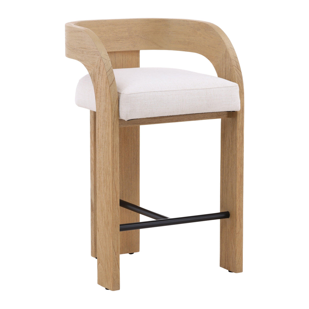 Tyler Counter Stool Cream - SwayLiving