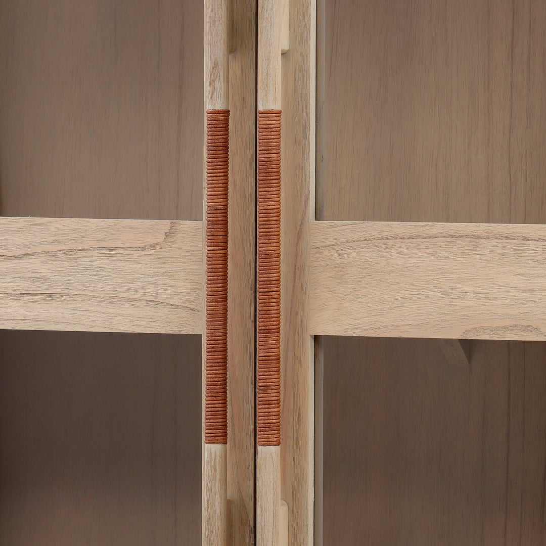 Everette Cabinet Light Natural - SwayLiving