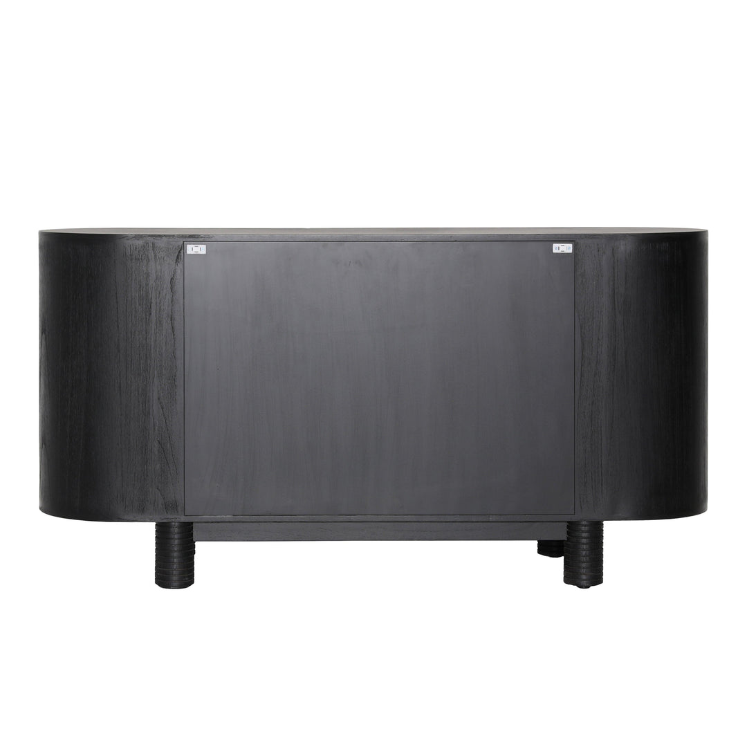 Steven Sideboard Black - SwayLiving
