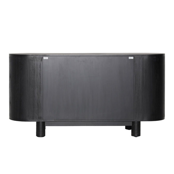 Steven Sideboard Black - SwayLiving