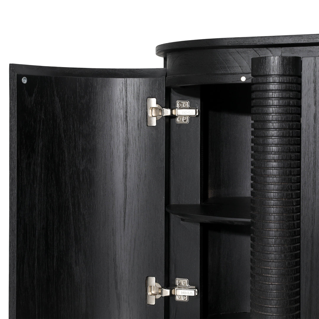 Steven Sideboard Black - SwayLiving