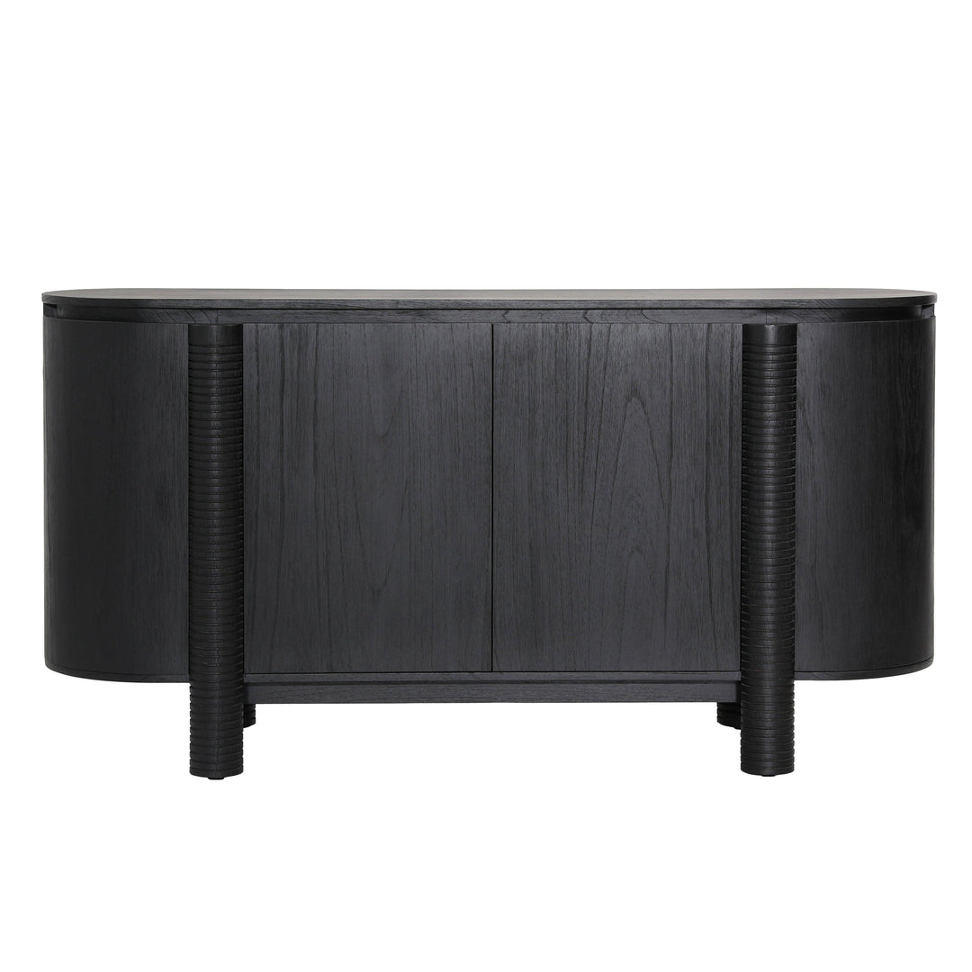 Steven Sideboard Black - SwayLiving