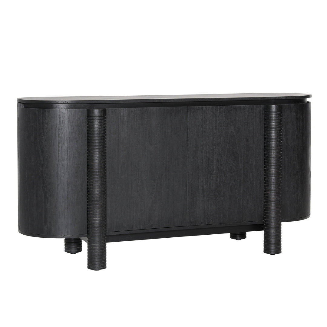 Steven Sideboard Black - SwayLiving