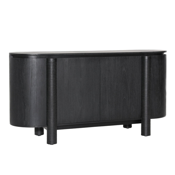 Steven Sideboard Black - SwayLiving