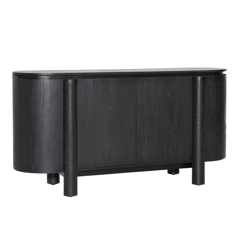 Steven Sideboard Black - SwayLiving