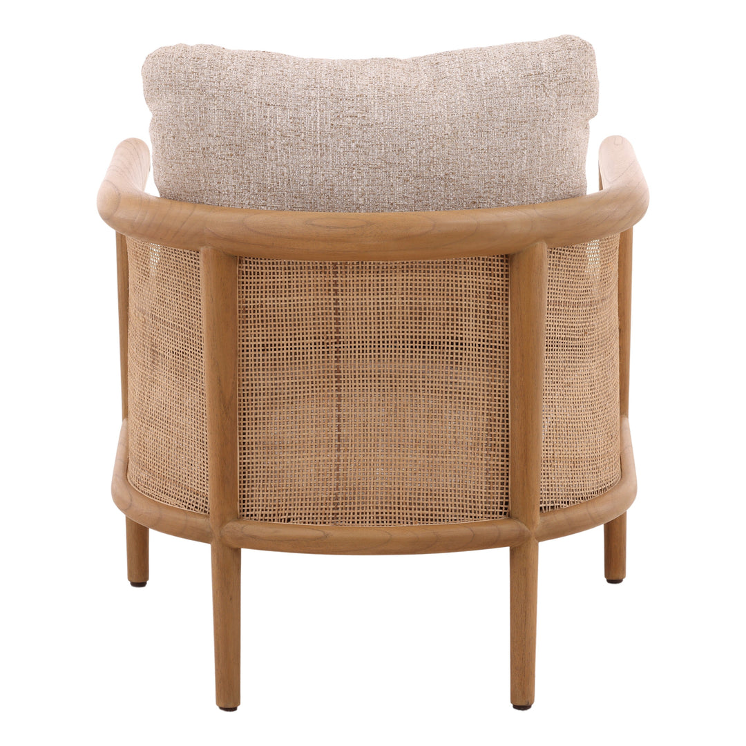 Odilia Occasional Chair Fawn — Back