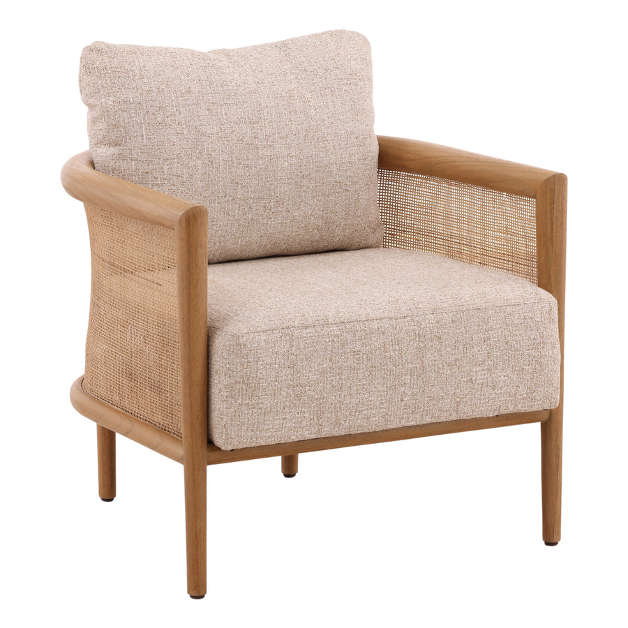 Odilia Occasional Chair Fawn — Front Three-Quarter