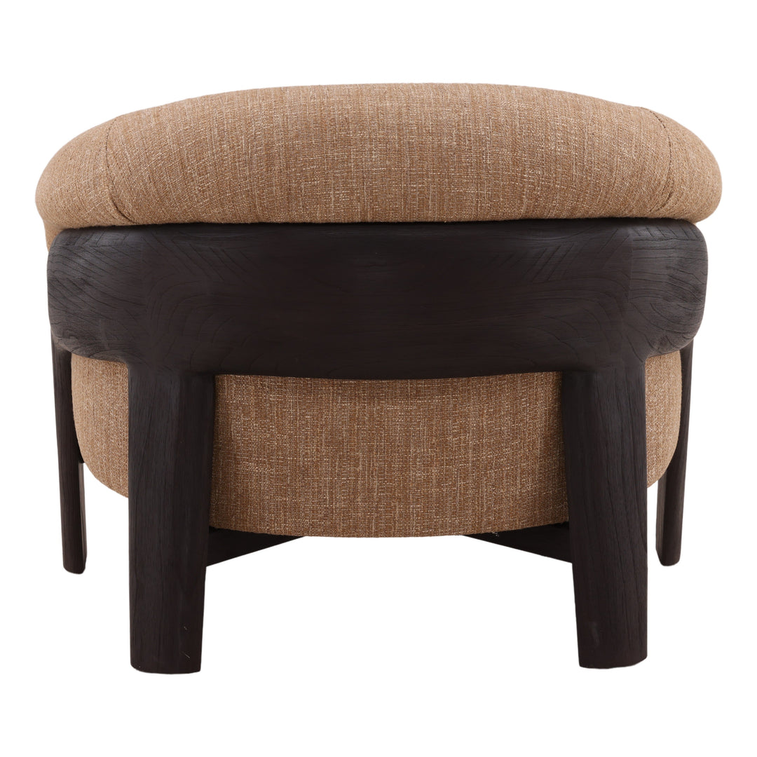 Erys Occasional Chair Brown — Back