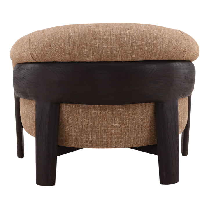 Erys Occasional Chair Brown — Back