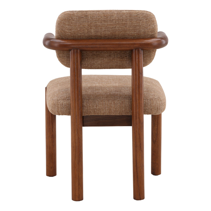 Strattenn Dining Chair Brown — Back