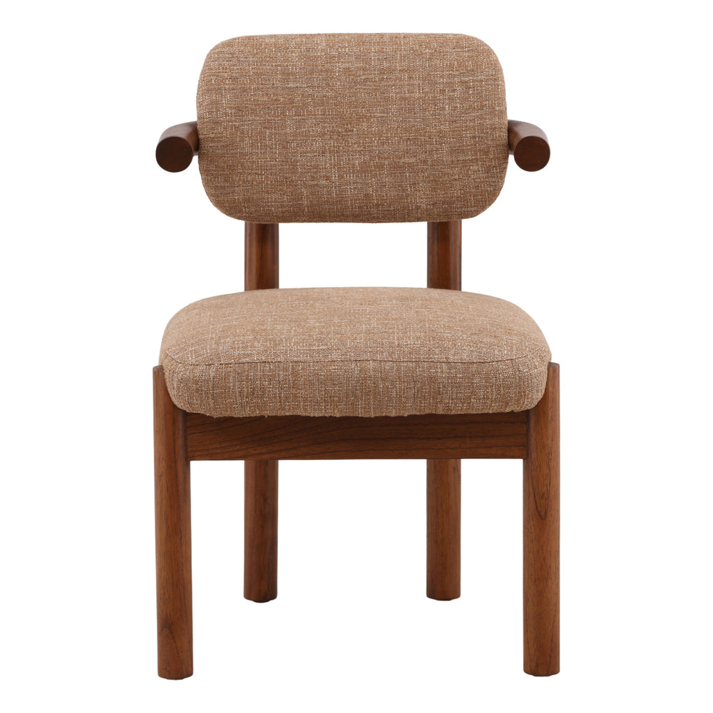 Strattenn Dining Chair Brown — Front