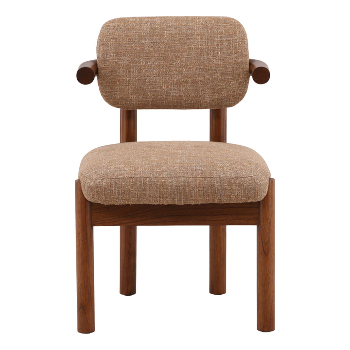 Strattenn Dining Chair Brown — Front